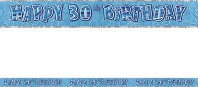 Produktbild von Banner Folie Glitz #30 Blau 274cm