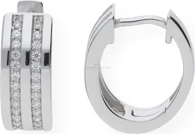 Produktbild von JuwelmaLux Creolen 925 Silber mit Zirkonia JL10-06-0314