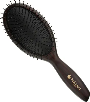 Produktbild von Ovale Kissenbürste "Wenge 2" / 13-Reihig Groß+