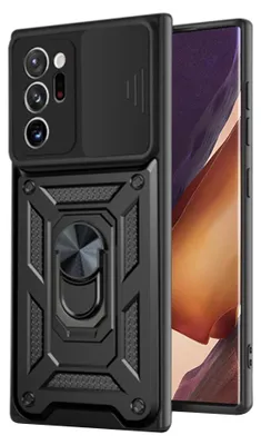 Produktbild von Techsuit Camshield Back Cover Hülle für Samsung Galaxy Note 20 Ultra - Schwarz