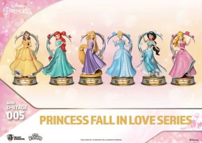 Produktbild von Disney Mini Diorama Stage Statuen Princess Fall In Love Series 12 cm Sortiment (6)