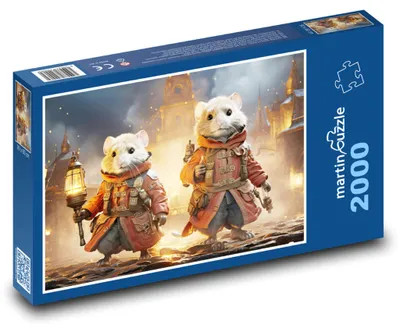 Obrázek produktu pro martinpuzzle - Puzzle 2000 - Myši fantasy