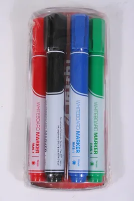 Zdjęcie produktu dla Marker Suchościeralny Rms Zestaw(4) Gąbką+Mag 5528