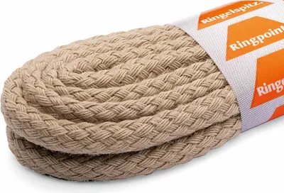 Produktbild von RINGELSPITZ - Kordel Schnürsenkel – Robust und Stilvoll für Jeden Tag - 60 cm, creme