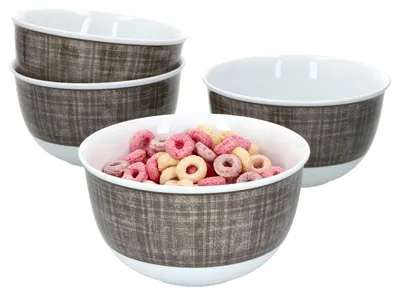Produktbild von Ritzenhoff Brazil Braun 4er Set Bowl-Schalen 450ml Müsli Salat Dessertschüssel