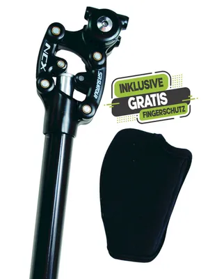 Produktbild von Suntour Parallelogramm Federsattelstütze SP12-NCX 350/31,6 mm 65-95 kg