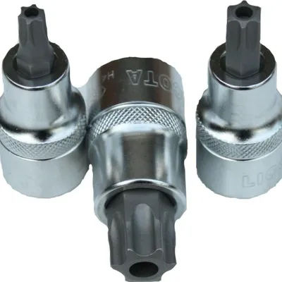 Obrázek produktu pro šestihranný hlavice 1/2" T20 CrV ořech pro Gola sadu