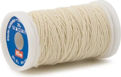 Produktbild von Prym Elastic-Nähfaden rohweiß 0,5 mm 20 m  
