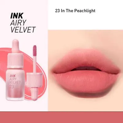 Produktbild von Peripera Ink Airy Velvet Liquid Lipstick 23 In The Peachlight, 4 g