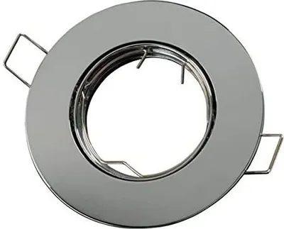 Produktbild von Einbaustrahler GU10 Ø80mm Bohrloch Alu inkl. GU5.3 Fassung für LED Leuchtmittel 50mm LED Lampen G4 MR11 MR16 Satin Rund
