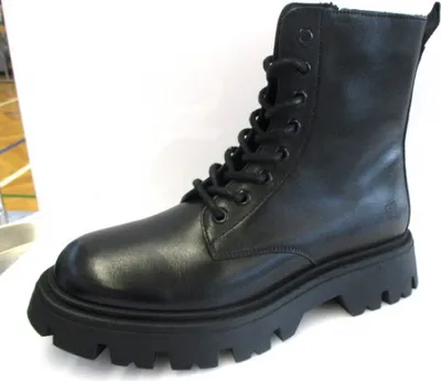 Produktbild von Apple of Eden Damen Schnürstiefel in Schwarz, Größe 41