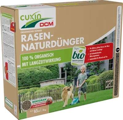Produktbild von Cuxin DCM Rasen-Naturdünger 3 kg