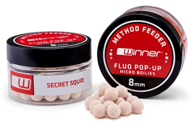 Immagine prodotto di Method/Feeder Fluo Pop-Up Micro Boilies 8mm/20g Mysterious Squid