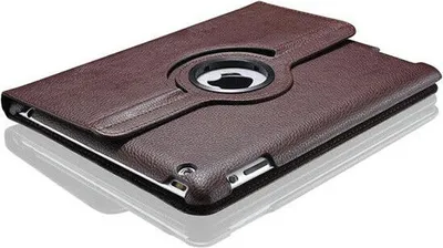 Produktbild von Tasche für Apple iPad Smart Case Schutz Hülle Etui Tasche Bumper Flip Cover 360° Apple iPad mini 1/ 2 / 3 Braun