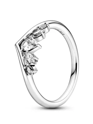 Produktbild von Ring Wishbone für Damen aus Sterlingsilber mit Zirkonia von PANDORA