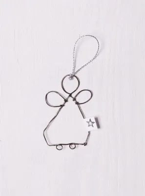 Produktbild von Mini Schutzengel Stern silber