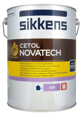 Produktbild von Sikkens Cetol Novatech, Braun, 20 m²/L, 5 l