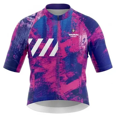 Produktbild von VeloNuts Herren Radtrikot, Ink Burst, Emerald Splash, XS