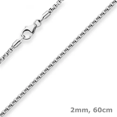 2mm-Veneziakette-rund-aus-925-Silber-rhodiniert-60cm