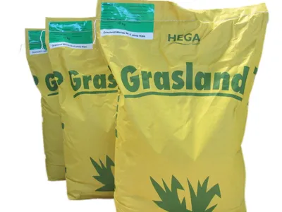 Produktbild von 3 x 10kg HEGA Grasland Weidemischung Nr. II ohne Klee, Futtergras Wiese, Weide, Dauerweide, Mähwiese