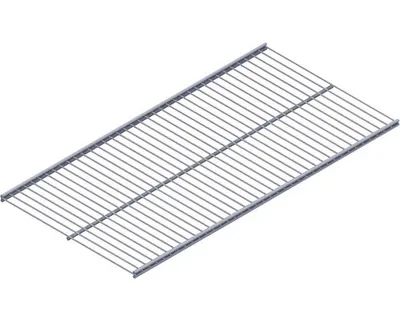 Immagine prodotto di Scaffale in filo metallico 800x300 mm argento