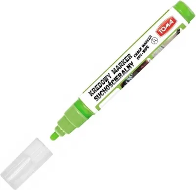 Produktbild von Toma 296 Grüner trocken abwischbarer Kreidemarker 29641