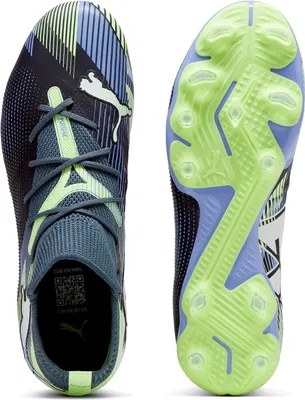Produktbild von Puma Future 7 Match FG/AG Fußballschuhe Damen grau skies weiß fizzy apple Gr 39