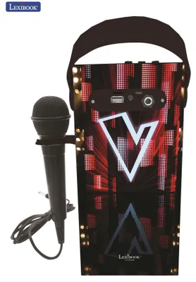Produktbild von The Voice Bluetooth®-Lautsprecher mit Mikrofon & Licht