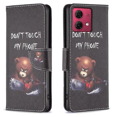 Immagine prodotto di Per Motorola Moto G84 5G libro Custodia per cellulare Motif 1 Cover Case protezione