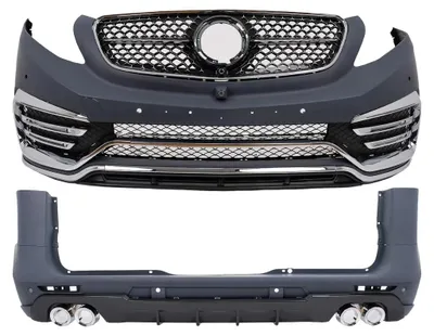 Image de Bodykit pour Mercedes Classe V W447 2014-03.2019 Pare-chocs PDC Grille de calandre Diffuseur.