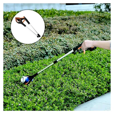 Produktbild von Greifhilfe | Faltbare Greifzange mit Magnet | Extra lange Aufhebehilfe 83 cm | Leichter Müllgreifer mit rutschfester Klaue für Haushalt, Garten und Senioren
