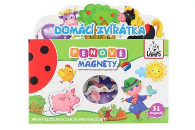 Zdjęcie produktu dla Magnesy piankowe Zwierzęta
