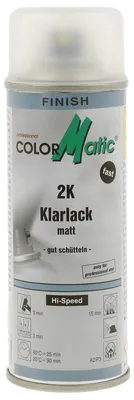 Produktbild von ColorMatic 375330 2K Hi-Speed Klarlack matt 200 ml