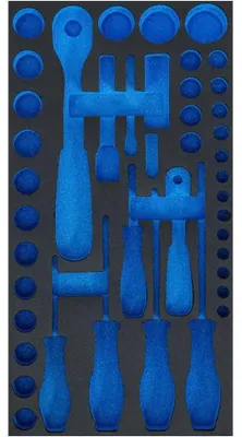Image de Insert pour Art. 2002 - 40,8 x 3,8 x 56,7 cm - Compatible Art. 2002-7 - Accessoire de Remplacement - D-Work
