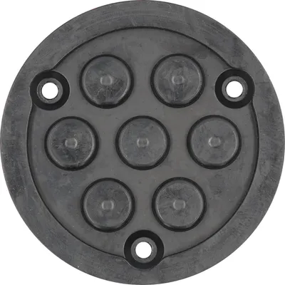 Immagine prodotto di KS-Tools 160.0444 Disco in gomma 24 per martinetti di sollevamento Zippo, Ø 123 mm