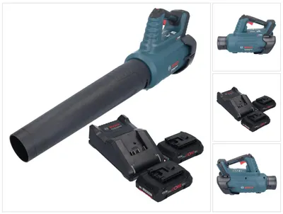Produktbild von Bosch GBL 18V-750 Professional Akku Gebläse 18 V BITURBO Brushless + 2x ProCORE Akku 4,0 Ah + Ladegerät