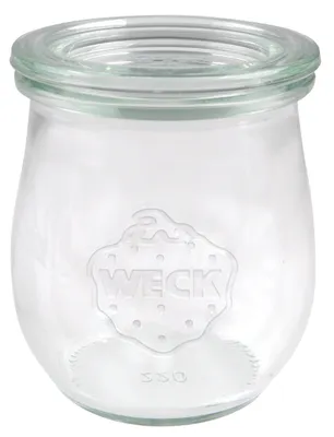 Produktbild von WECK Mini-Tulpenglas 220 ml mit Deckel 60mm