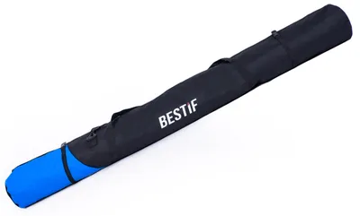 Produktbild von Skitasche für Ski bis 175 cm wasserdicht Skibag Skisack Schwarz Skicase mit Tragegurt reißfeste Tasche