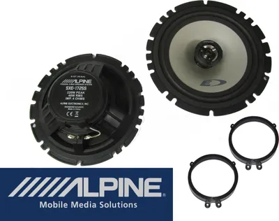 Produktbild von Alpine 2 Wege Lautsprecher Boxen Set Tür Vorn 220W passend für Mercedes C Klasse W203 C209