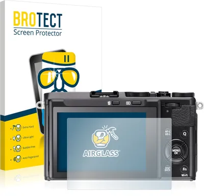 Produktbild von BROTECT Schutzglas für Fujifilm FinePix X70 Schutzfolie Panzer Folie Glas Display Schutz klar