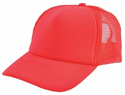Productafbeelding van Trucker Cap Volwassenen - 5 Panel - Rood