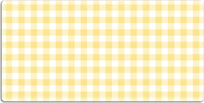 Produktbild von Schreibtischmatte Tischunterlage 90x45 cm Mauspad - Gelbes Gitter