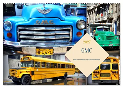 Produktbild von GMC - Eine amerikanische Traditionsmarke (Wandkalender 2027 DIN A2 quer), CALVENDO Monatskalender