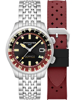 Produktbild von Spinnaker SP-5121-11 Herrenuhr Bradner GMT Automatik 42mm 18ATM