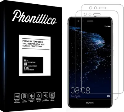 Obrázek produktu pro Tvrzené sklo pro Huawei P10 LITE [2 ks] Screen Protector Film Anti-Scratch Glass Resistant Phonillico®