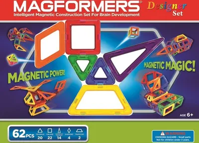 Produktbild von Magformers Designer Set 62 teilig""