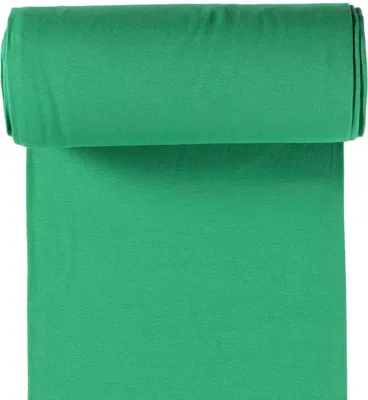 Produktbild von 10m Rolle Bündchenstoff Uni 35/70cm Schlauchware  Jersey Bezugsstoff