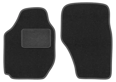 Productafbeelding van Velours voormatten voor Toyota RAV4 I 1994-2000 (SUV) – 2-delig, grafiet, op maat – Wielganizator LUX