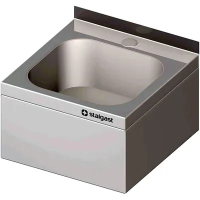 Obrázek produktu pro Nástěnný dřez, 400 x 350 x 150 mm (š x h x v), s odtokem, svařovaný