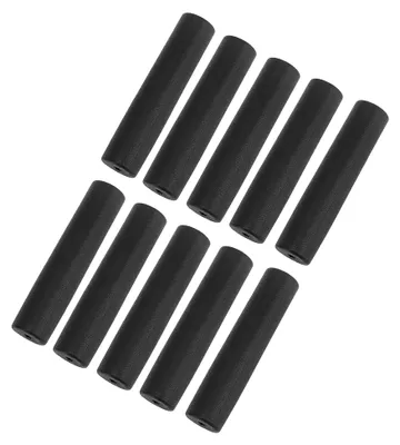 Produktbild von Fitnessgeräte-Griffe, Schutzhülle zur Vermeidung von Blasen, 10 Stück, Schwarze PVC-Griffe